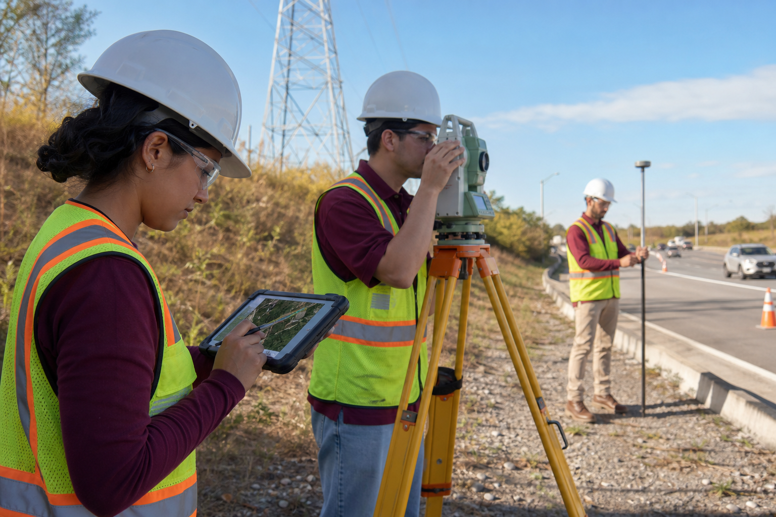 GIS surveying sector