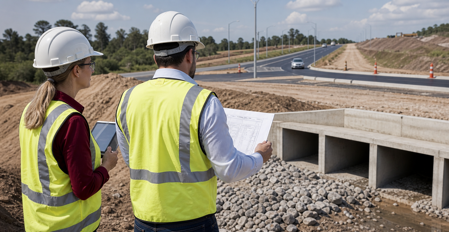 Roads and drainage support